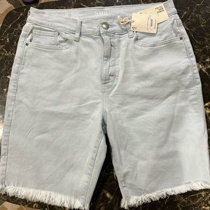 Ana high-rise denim, Bermuda, jeans, shorts, brand new